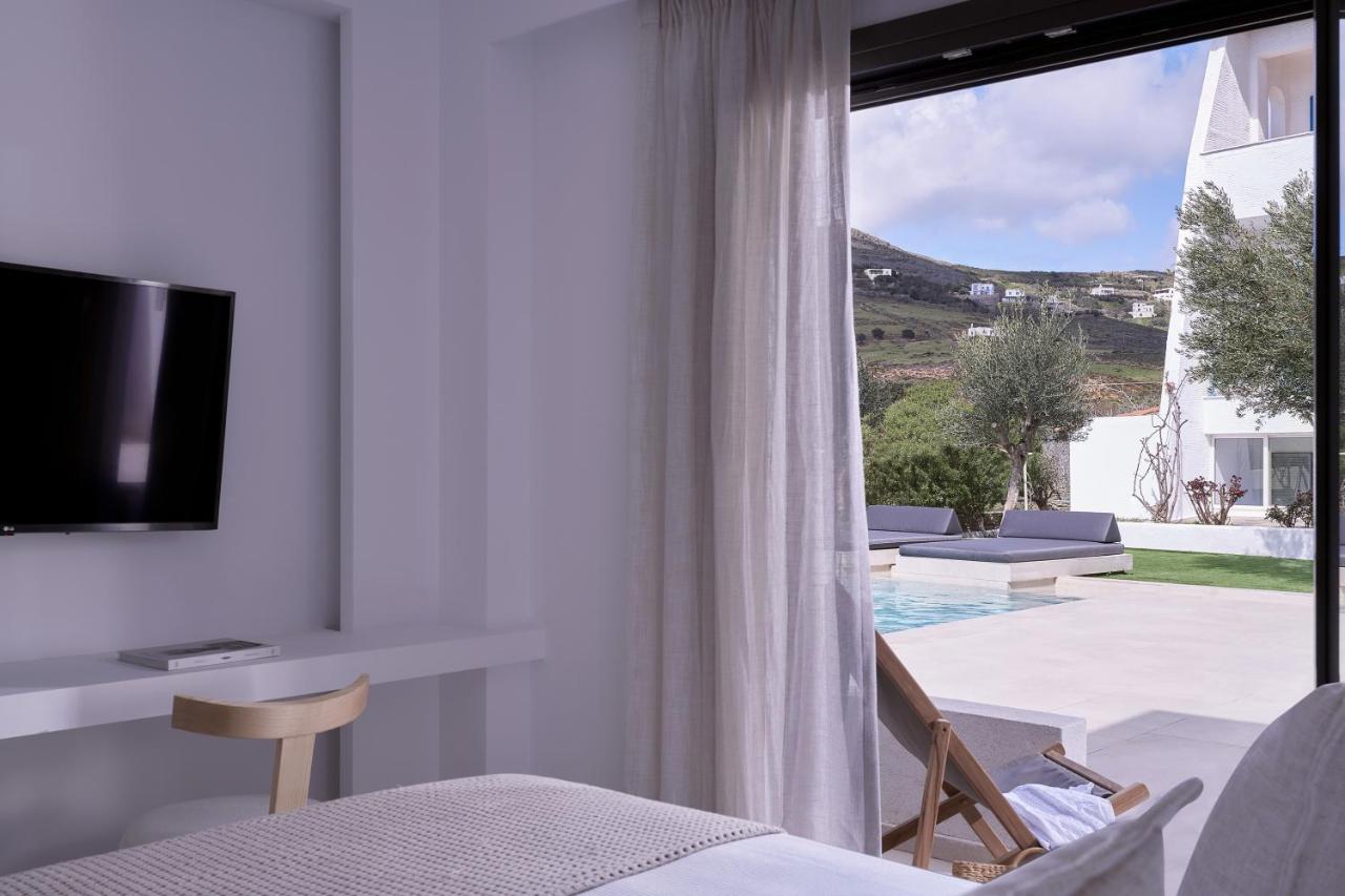 Isida Andros Hotel Agios Petros  Luaran gambar