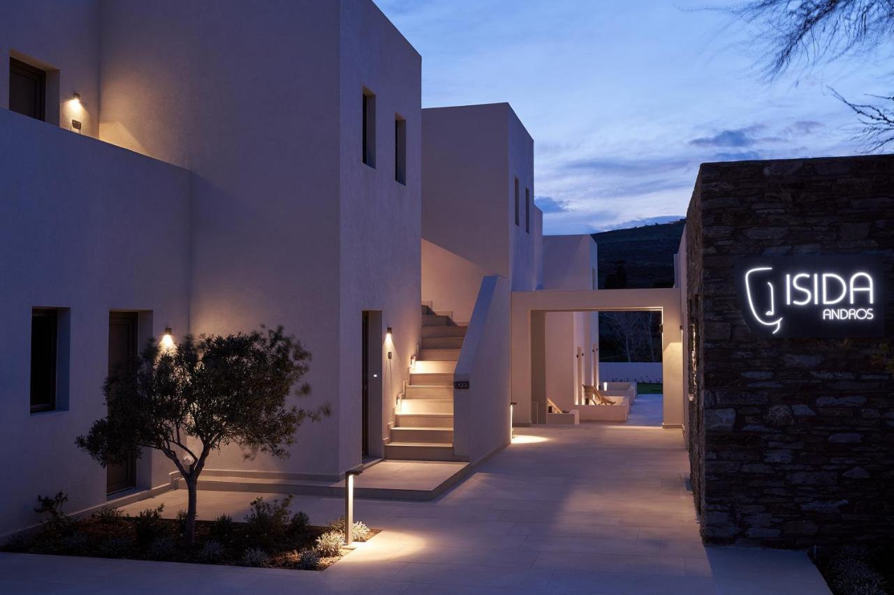 Isida Andros Hotel Agios Petros  Luaran gambar
